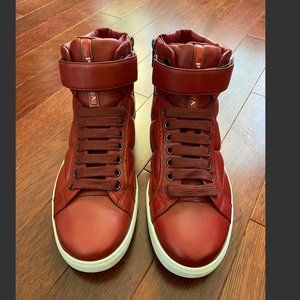 Red Prada Quilted High Top